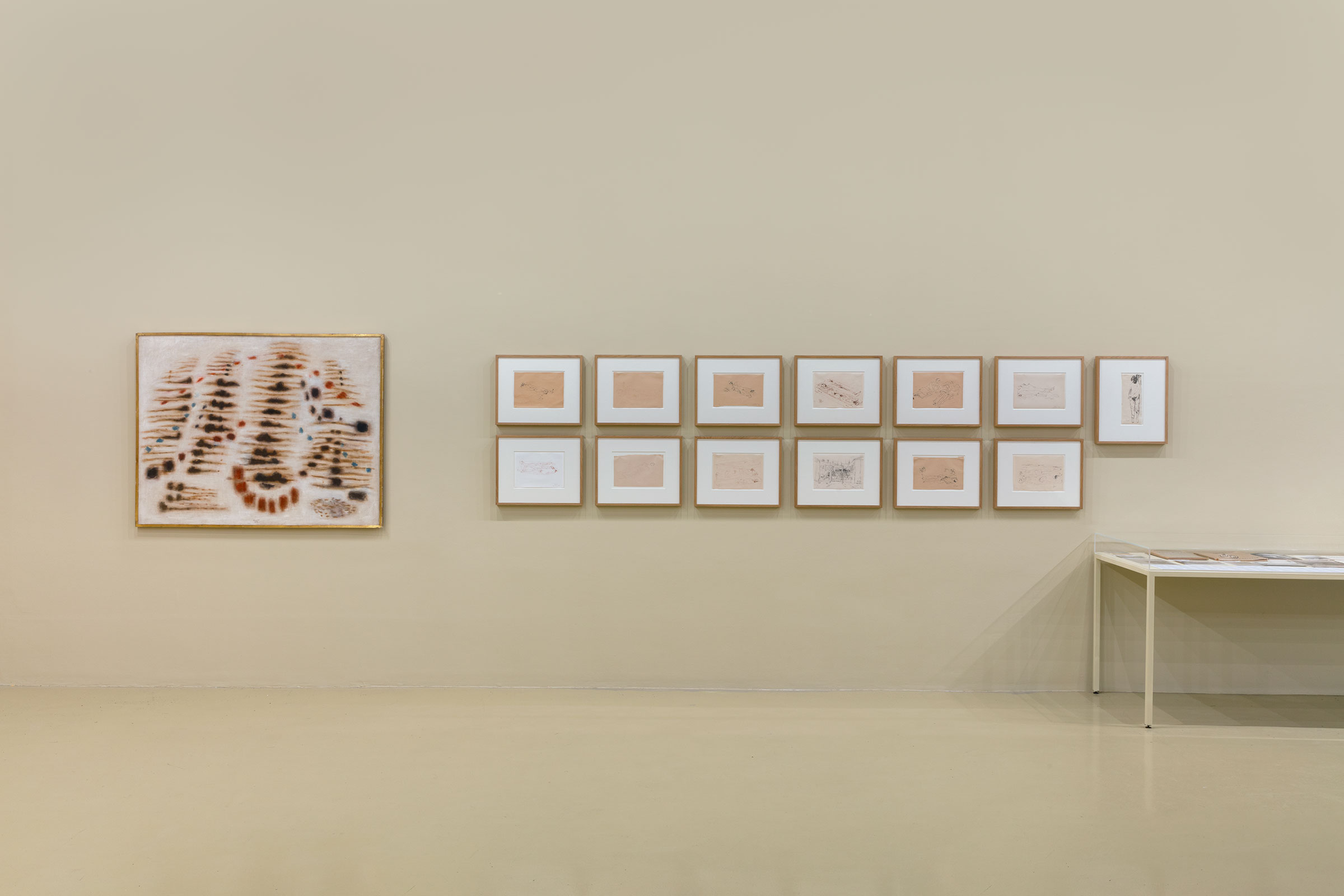 u0022Artisti in guerra / Artists at waru0022, vitrine